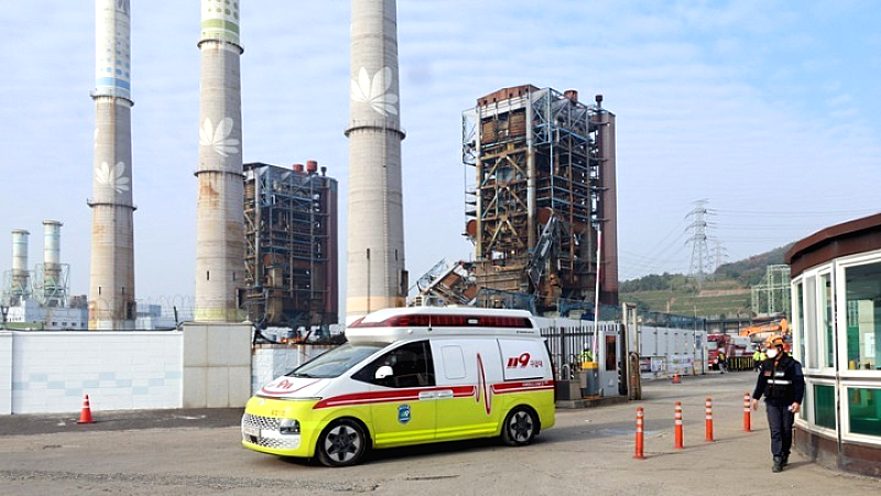 Τραγωδία σε ηλεκτροπαραγωγικό σταθμό της Νότιας Κορέας: Ένας νεκρός και έξι παγιδευμένοι