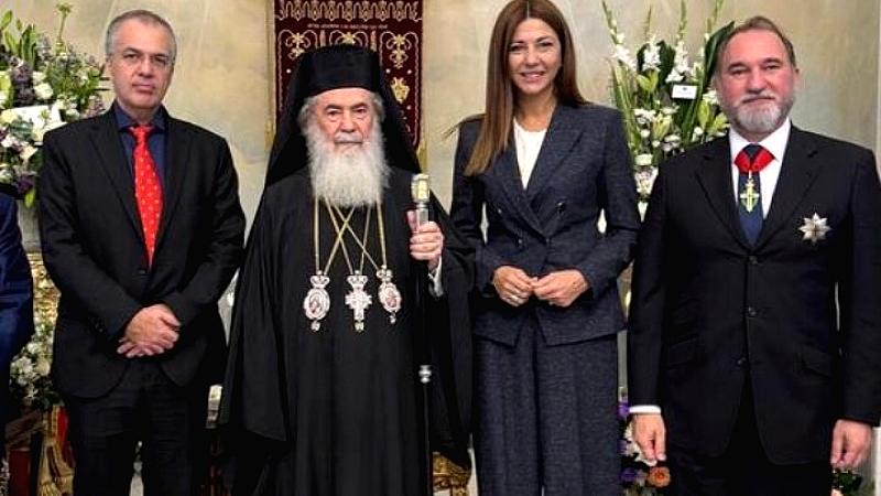 Σημαντική επίσκεψη της Σ. Ζαχαράκη στα Ιεροσόλυμα