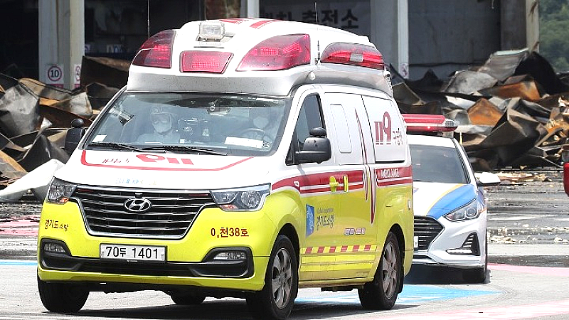 Διάσωση επτά ανθρώπων σε ηλεκτροπαραγωγικό σταθμό στη Νότια Κορέα