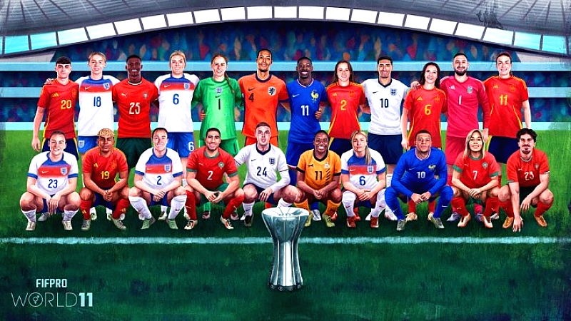 FIFPRO: Ανακοινώνονται οι κορυφαίες ενδεκάδες για το 2025