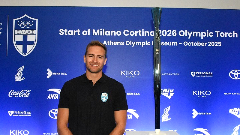 Αλέξανδρος Γκιννής: «Σοκαρίστηκα όταν έμαθα ότι θα είμαι ο πρώτος Λαμπαδηδρόμος, με στόχο το μετάλλιο»