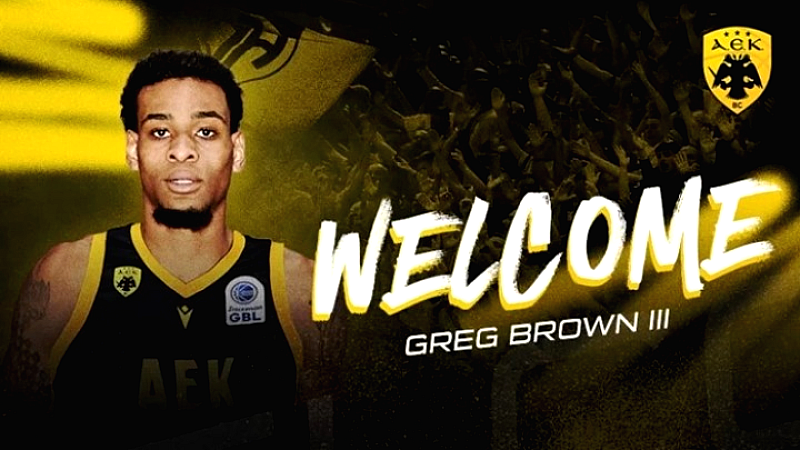 Η ΑΕΚ ενισχύει το ρόστερ της με τον Γκρεγκ Μπράουν