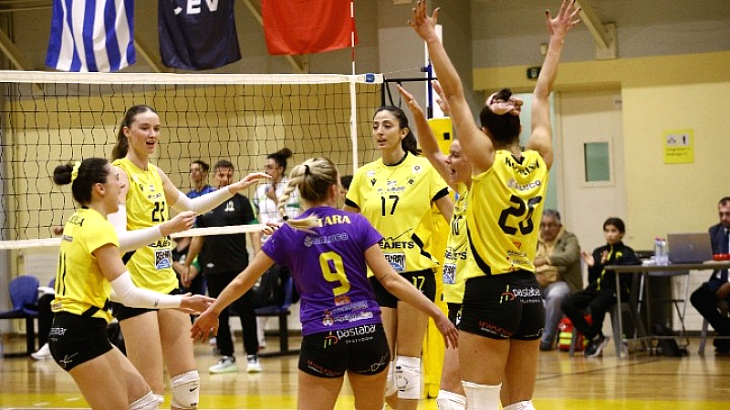 Εντυπωσιακή νίκη της ΑΕΚ επί της Βαλεφόλια στον πρώτο αγώνα του Challenge Cup Γυναικών