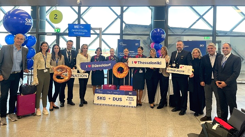 Η SKY express επεκτείνει τη σύνδεση Θεσσαλονίκης με το Ντίσελντορφ