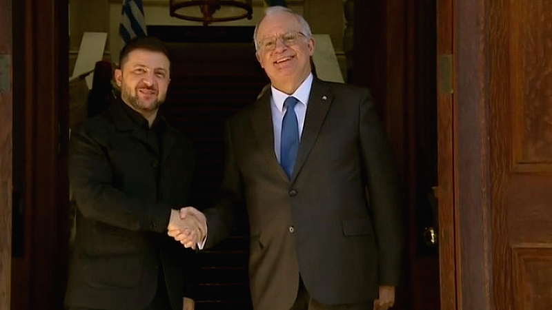 Στήριξη της Ελλάδας στην Ουκρανία: Κ. Τασούλας και Β. Ζελένσκι συναντώνται στην Αθήνα