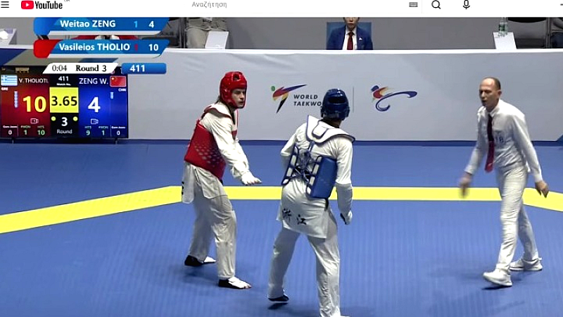 Ελληνική παρουσία στο Grand Slam Ταεκβοντό στην Κίνα