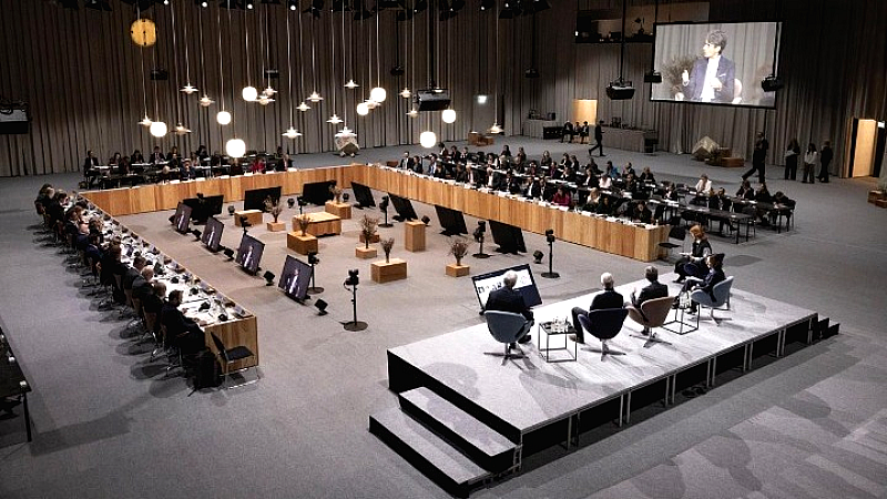 Υπογραφή Κοινής Διακήρυξης της ΕΕ για τον Πολιτισμό και την Ενημέρωση από Λ. Μενδώνη και Π. Μαρινάκη