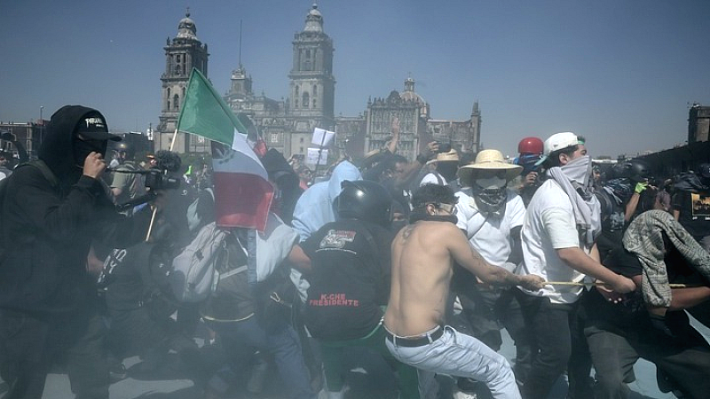 Μεξικό: Περισσότεροι από 120 τραυματίες σε επεισόδια κατά τη διάρκεια διαδήλωσης