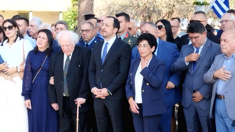 Η εξέγερση του 1955 ως σημείο αναφοράς για τη δράση μας, δηλώνει ο Ν. Χριστοδουλίδης