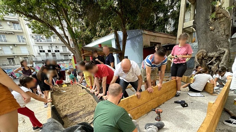 Δημιουργία νέου σχολικού λαχανόκηπου στο 63ο Δημοτικό Σχολείο Θεσσαλονίκης με τη στήριξη της Μαμαγαία