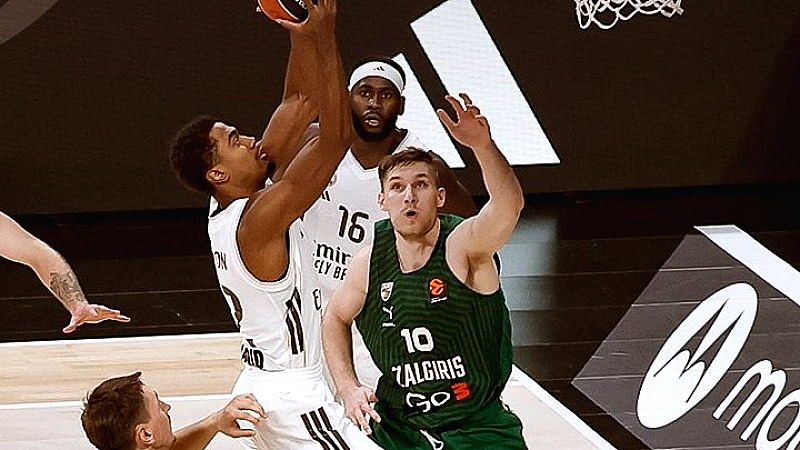 Νίκη για τη Ρεάλ, διαμαρτυρίες από τη Ζαλγκίρις για τους διαιτητές