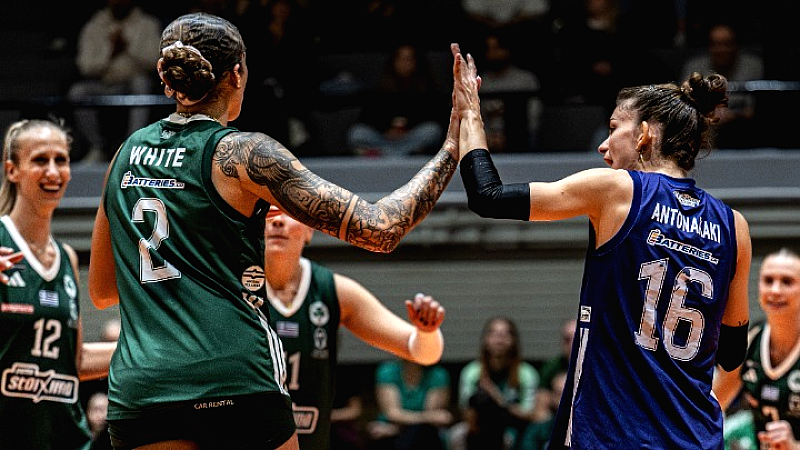 Σημαντική νίκη του Παναθηναϊκού στη Σαντορίνη με πρωταγωνίστρια τη Γουάιτ