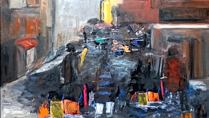 «Οι αόρατοι της Γης»: Έκθεση ζωγραφικής της Σμαρώς Τζενανίδου