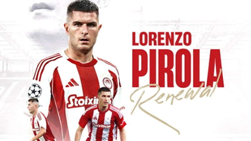 Ανανέωση Λορέντσο Πιρόλα: Ολυμπιακός συνεχίζει με τον Ιταλό αμυντικό