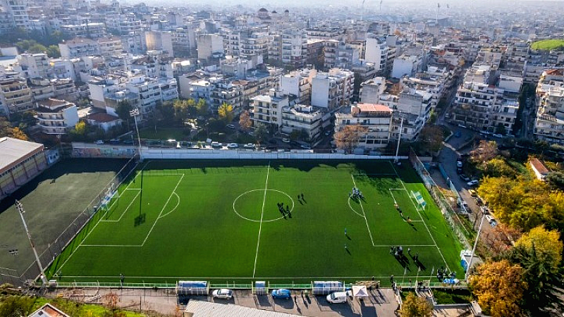 Αναβαθμισμένο γήπεδο ποδοσφαίρου παραδόθηκε στην Τριανδρία