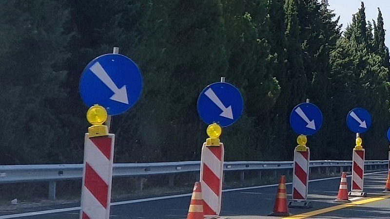 Εκτελούνται εργασίες αποκατάστασης στην εθνική οδό Σερρών – Δράμας με προσωρινές κυκλοφοριακές ρυθμίσεις