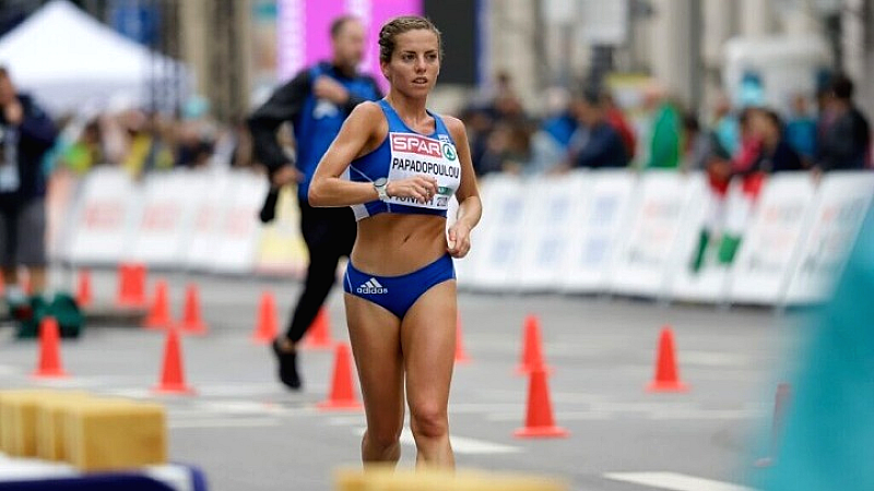 Εξαιρετική εμφάνιση της Χριστίνας Παπαδοπούλου με πρώτη θέση σε αγώνα βάδην και ρεκόρ στα 10.000 μέτρα