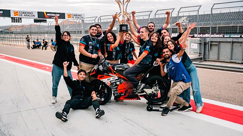 Η Panther Racing του ΑΠΘ κατακτά την κορυφή στον διεθνή διαγωνισμό MotoStudent 2025