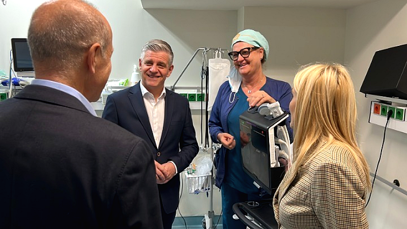 Σε λειτουργία τέθηκε στο νοσοκομείο «Παπαγεωργίου» ο ιατροτεχνολογικός εξοπλισμός, που εξασφάλισε η Αντιπεριφέρεια Θεσσαλονίκης