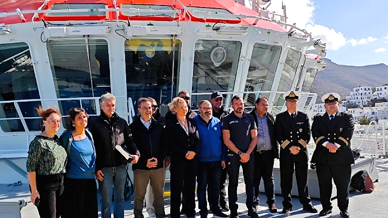 Η πρωτοβουλία ‘Αμοργόραμα’ προάγει την προστασία του θαλάσσιου πλούτου από τους ψαράδες της Αμοργού