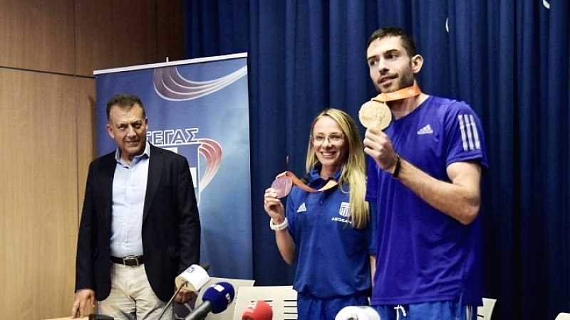 Αθλοθεσία 4,8 εκατ. ευρώ από την Πολιτεία για αθλητές και προπονητές με διεθνείς διακρίσεις