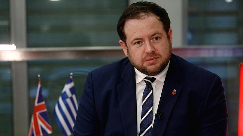 Σημαντική πρόοδος στις διμερείς σχέσεις Ελλάδας-Ηνωμένου Βασιλείου, σύμφωνα με τον Στίβεν Ντάουτι