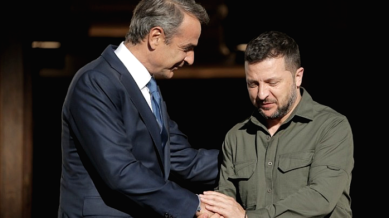 Ο Βολοντίμιρ Ζελένσκι στην Αθήνα – Στις 13:45 η συνάντηση με τον Κυριάκο Μητσοτάκη