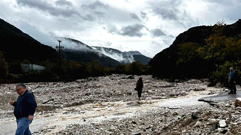 Η επίσκεψη του υφυπουργού Εσωτερικών στις πληγείσες περιοχές της Ηπείρου