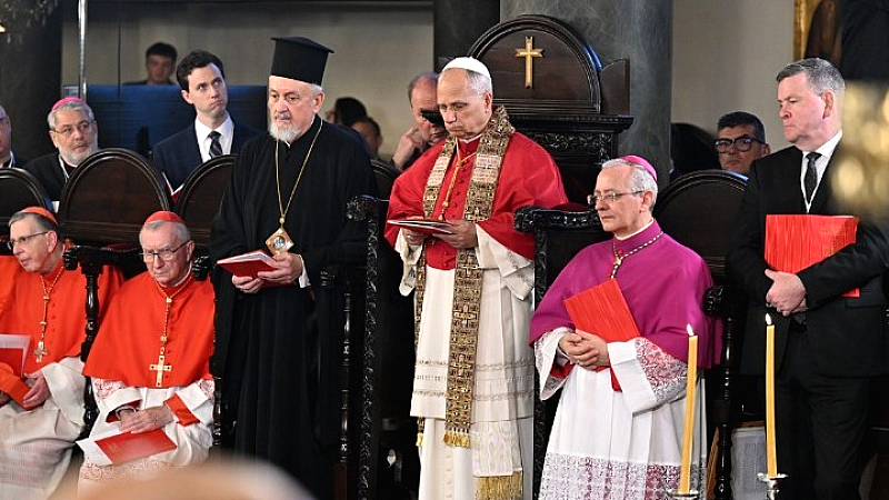 Στο Φανάρι ο Πάπας Λέων ΙΔ’ για τη θρονική εορτή της Εκκλησίας της Κωνσταντινούπολης