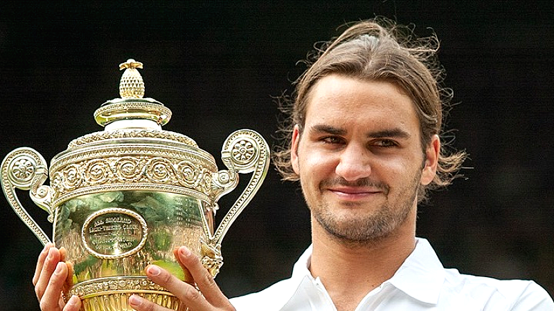 Είσοδος του Φέντερερ στο Hall of Fame του τένις