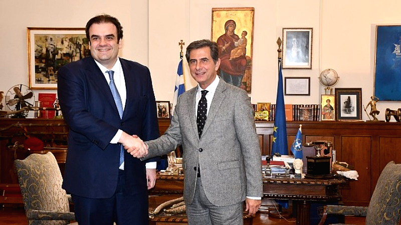 Συνάντηση Πιερρακάκη- Γκιουλέκα για τις προτεραιότητες της κυβέρνησης σε Θεσσαλονίκη και Β. Ελλάδα