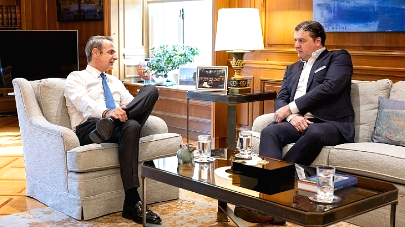 Συνάντηση του πρωθυπουργού με τον πρόεδρο της EuroLeague για το Final Four