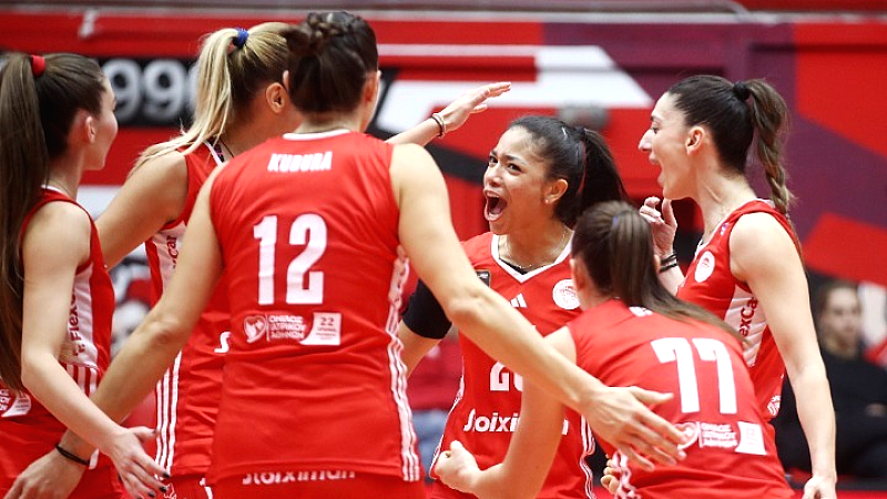 Αποφασιστικός ο Ολυμπιακός στη Volley League