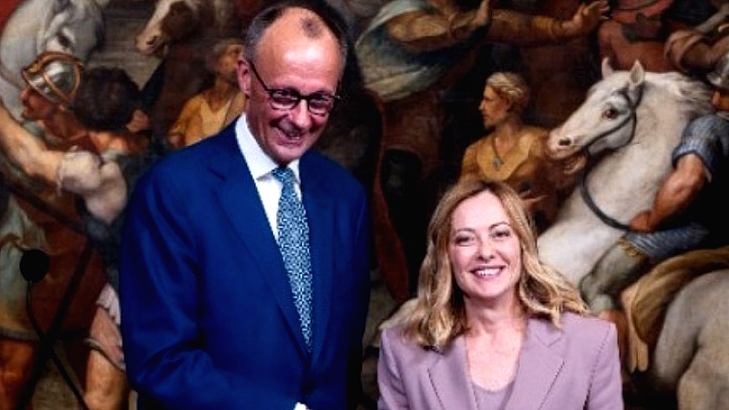 Τηλεφωνική επικοινωνία Μελόνι-Μερτς για την ειρηνευτική πρόταση Τραμπ στην Ουκρανία