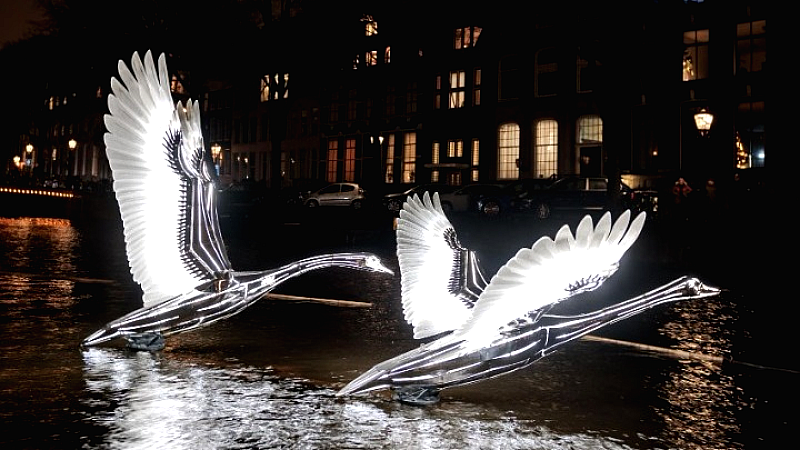 Φεστιβάλ Φωτός: Το Άμστερνταμ γίνεται ένα ζωντανό Μουσείο