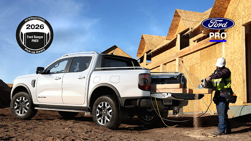 Το Ford Ranger PHEV κερδίζει τον διεθνή τίτλο pick-up για το 2026-2027