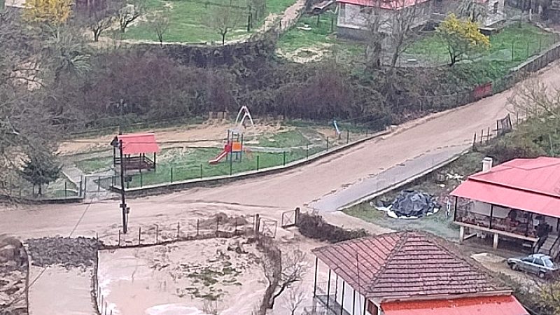 Τρίκαλα: Δραματικές επιπτώσεις από τις έντονες βροχοπτώσεις στον Δήμο Μετεώρων