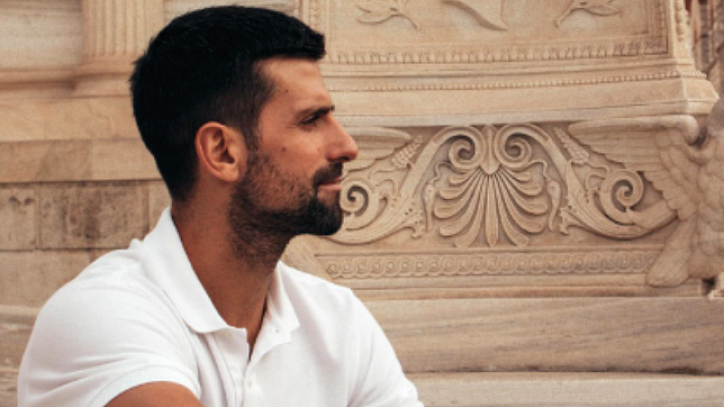 Τζόκοβιτς: Η ενέργεια του Έλληνα Θεού στη φωτογραφία του στην Αθήνα