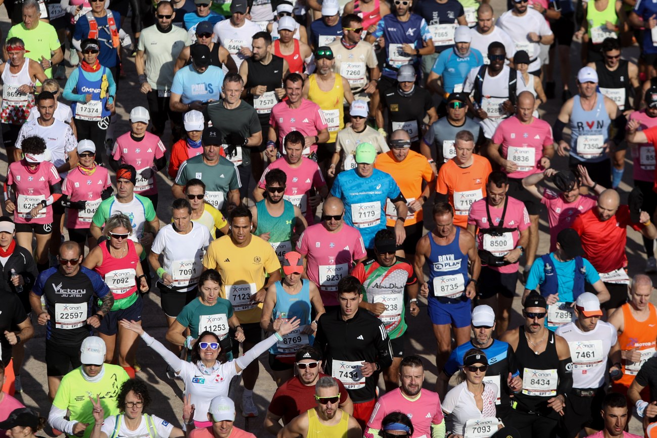 Μαραθώνιος Αθήνας 2025: Ρεκόρ συμμετοχών με 72.800 δρομείς από 126 χώρες