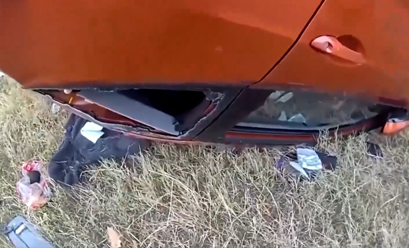 Τέξας: Συγκλονιστική διάσωση βρέφους από αστυνομικούς σε ανατροπή οχήματος