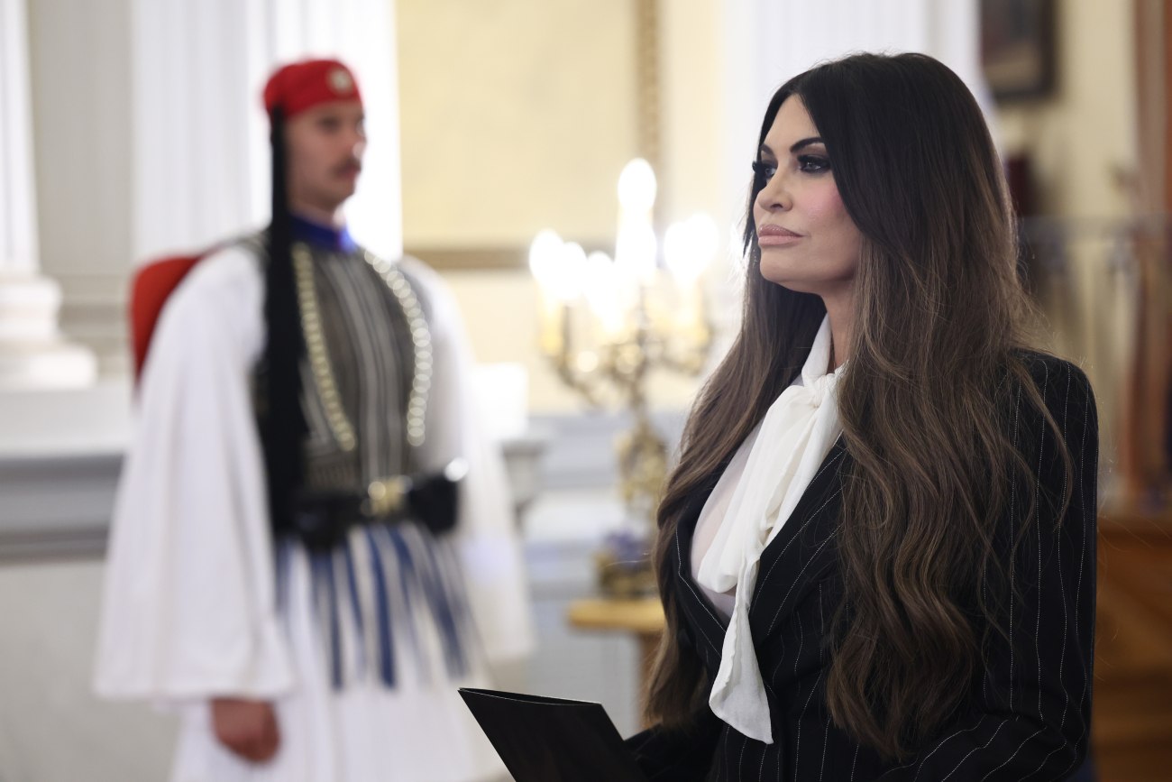 Η Κίμπερλι Γκίλφοϊλ παρουσίασε τα διαπιστευτήριά της στον Τασούλα