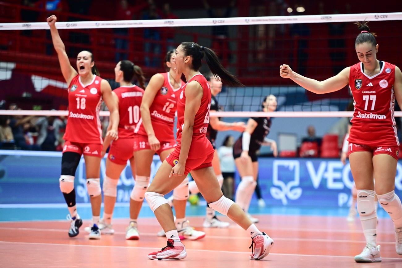 Ολυμπιακός – Βάσας 3-0: Εντυπωσιακή νίκη και προβάδισμα για τους ομίλους