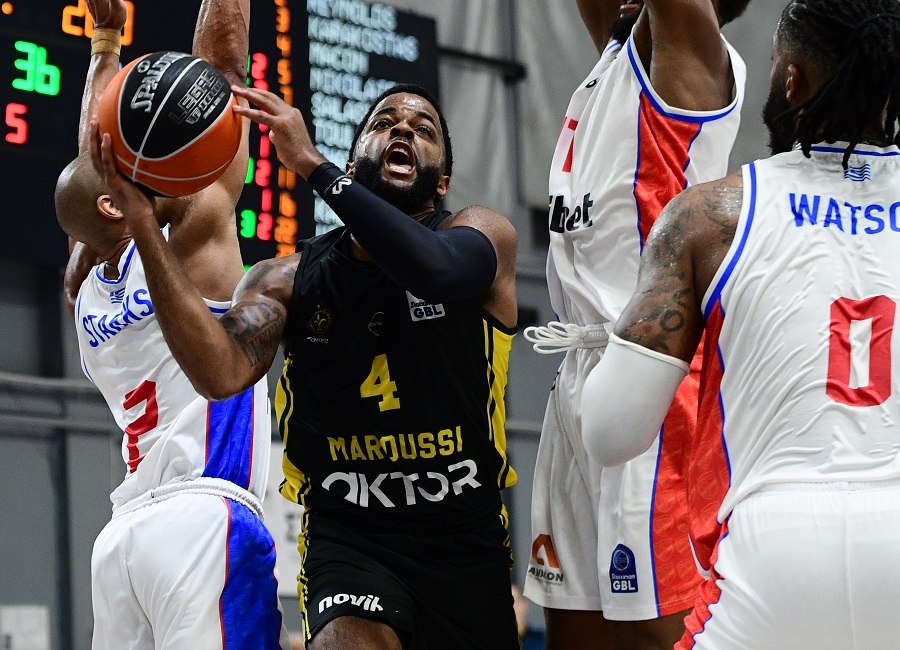 Πανιώνιος – Μαρούσι 80-92: Δεύτερη νίκη για το Μαρούσι, 0/6 οι κυανέρυθροι