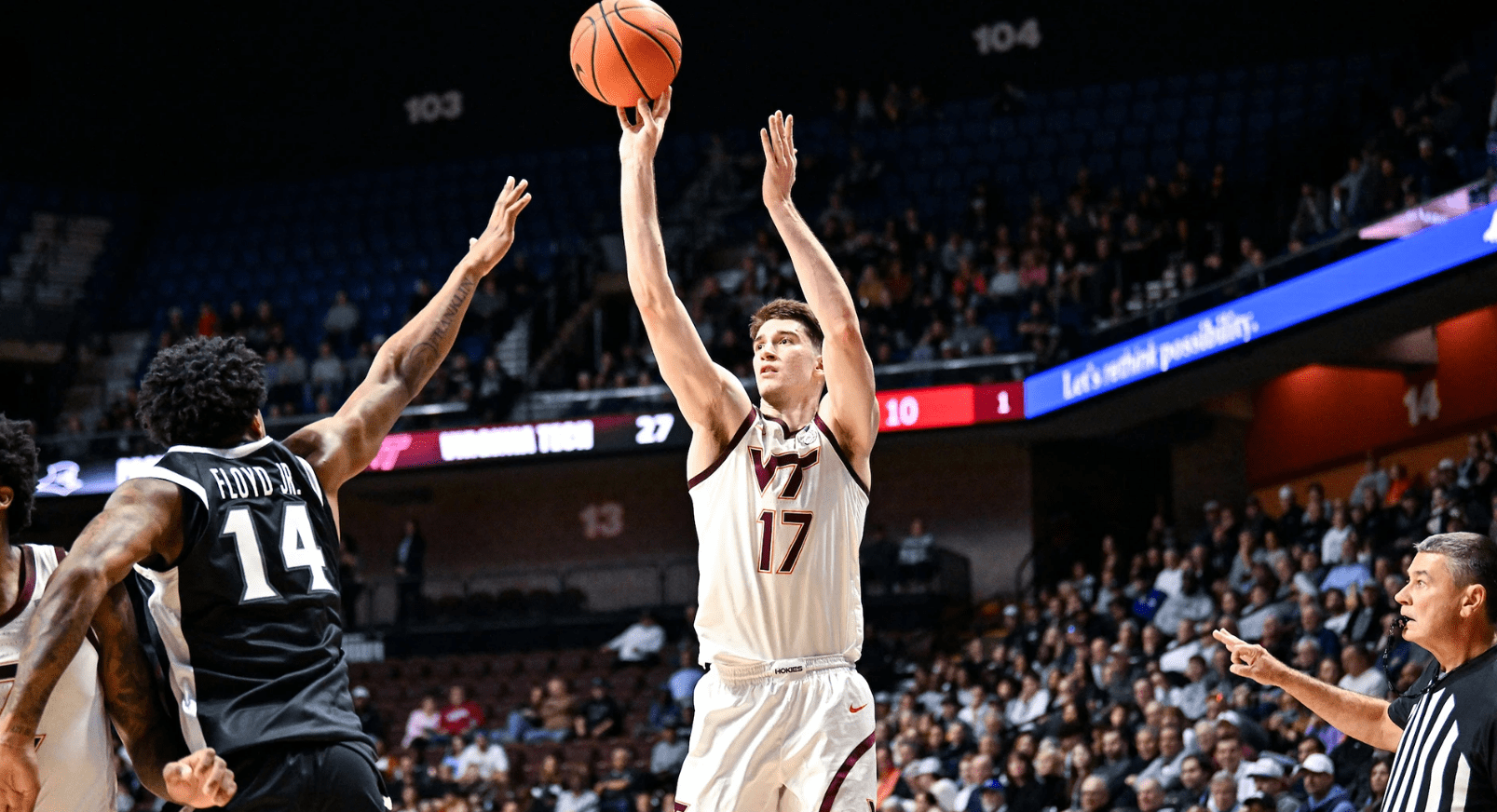 Εξαιρετικός Αβδάλας: 33 πόντοι στη νίκη του Βιρτζίνια Τεκ επί του Πρόβιντενς με 107-101 (vid)