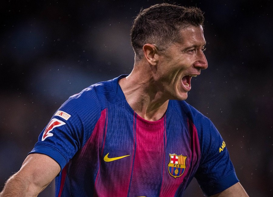 Θέλτα – Μπαρτσελόνα 2-4: Η Μπαρτσελόνα πλησιάζει την κορυφή με τρία γκολ του Λεβαντόφσκι