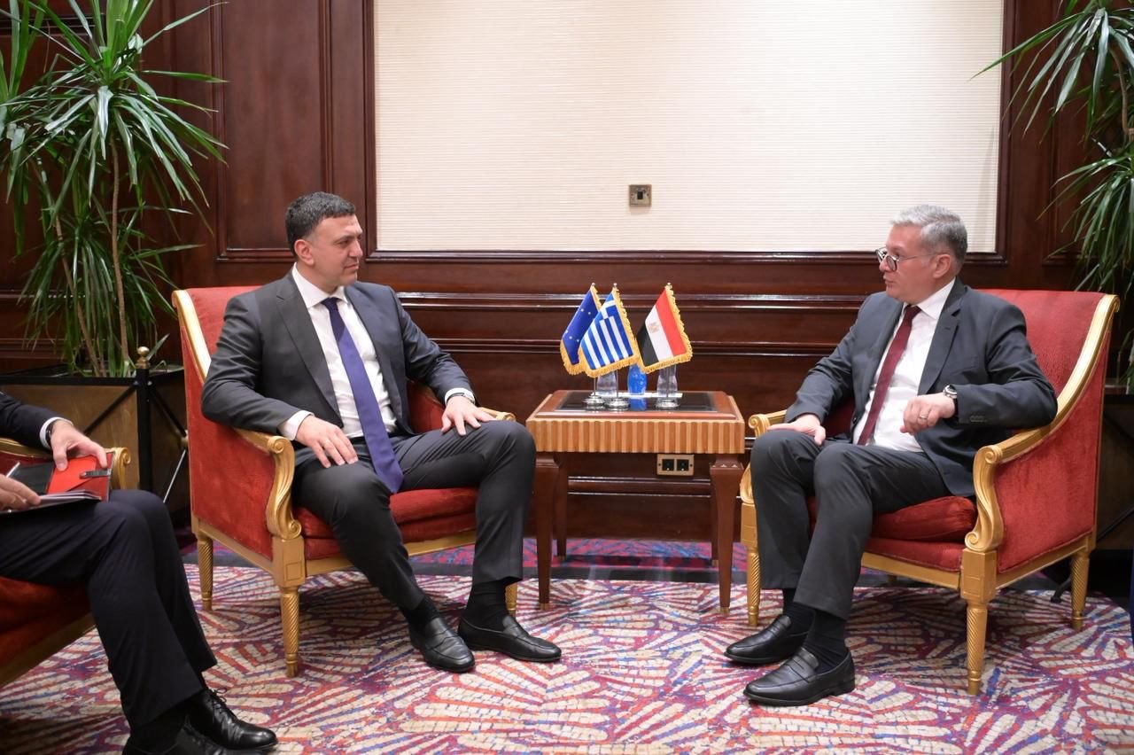 Συνάντηση Κικίλια με τον υπουργό Πετρελαίου και Ορυκτών Πόρων της Αιγύπτου: Συνεργασία για φιλόδοξα έργα