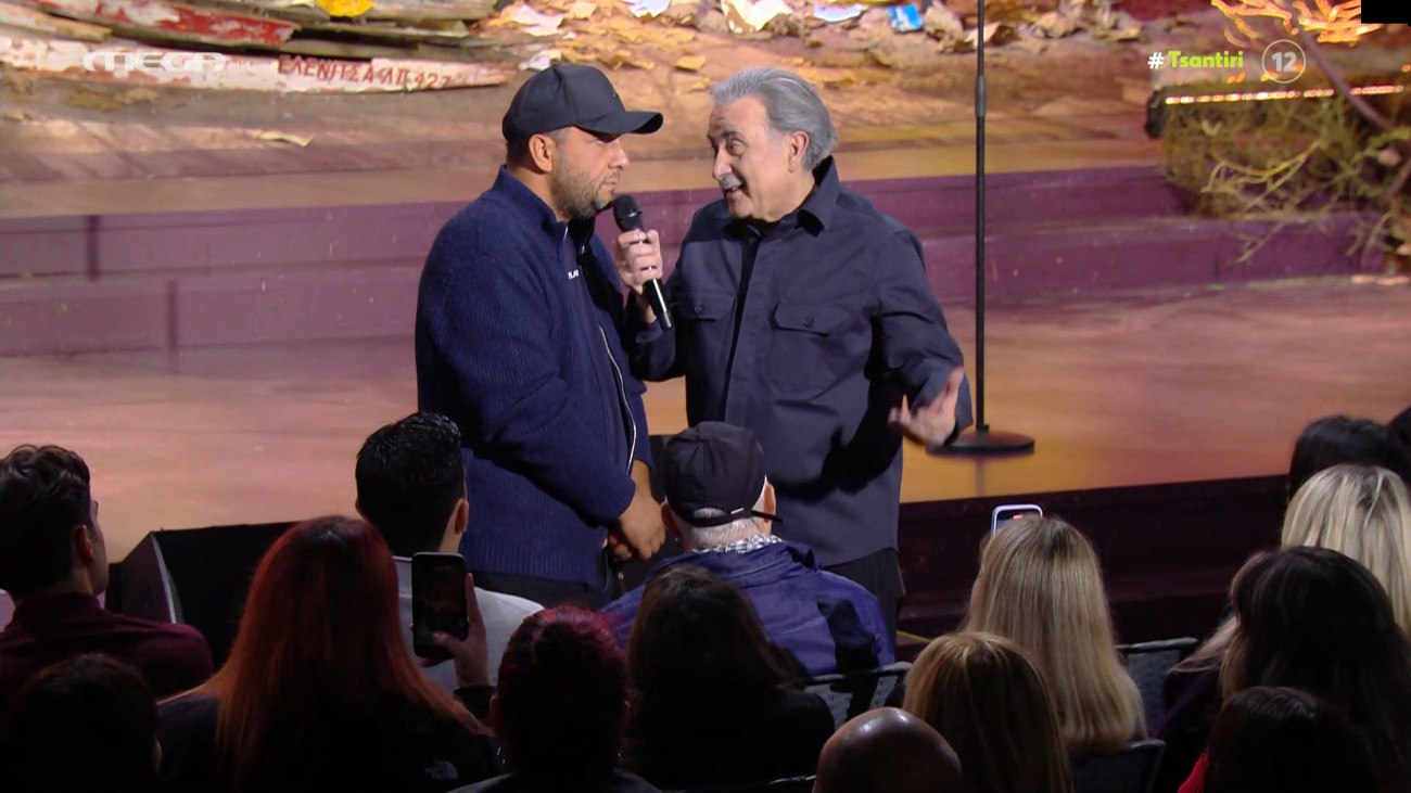 Συγκινητικές στιγμές στο Αλ Τσαντίρι Νιούζ με τον Πάνο Ρούτσι και τον Λάκη Λαζόπουλο