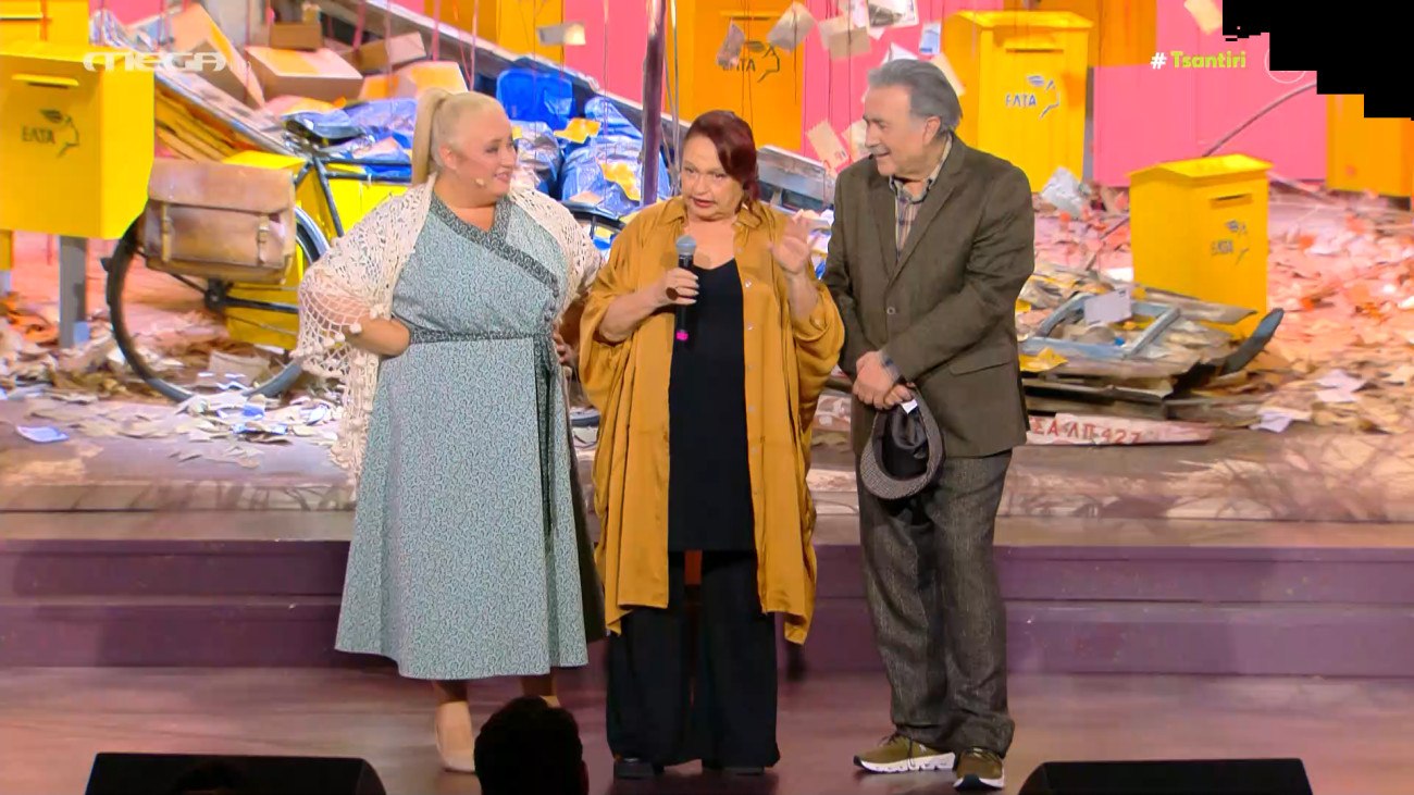 Ο Λάκης Λαζόπουλος υποδέχτηκε την Μίρκα Παπακωνσταντίνου και την Παρθένα Χοροζίδου στο Αλ Τσαντίρι Νιούζ