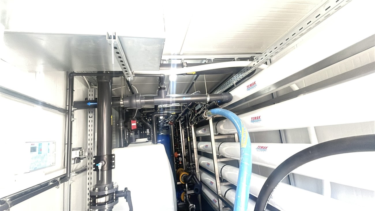 Λήμνος: Ξεκίνησε η λειτουργία νέας μονάδας αφαλάτωσης