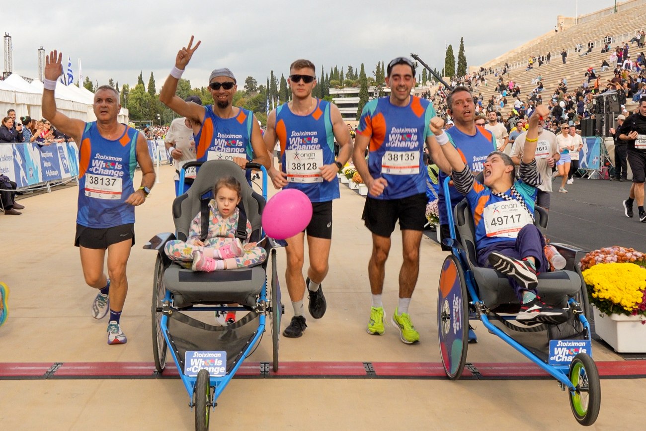 Αθλητισμός για όλους: Η Stoiximan Wheels of Change ενώνει δυνάμεις για τρίτη χρονιά στον Αυθεντικό Μαραθώνιο της Αθήνας